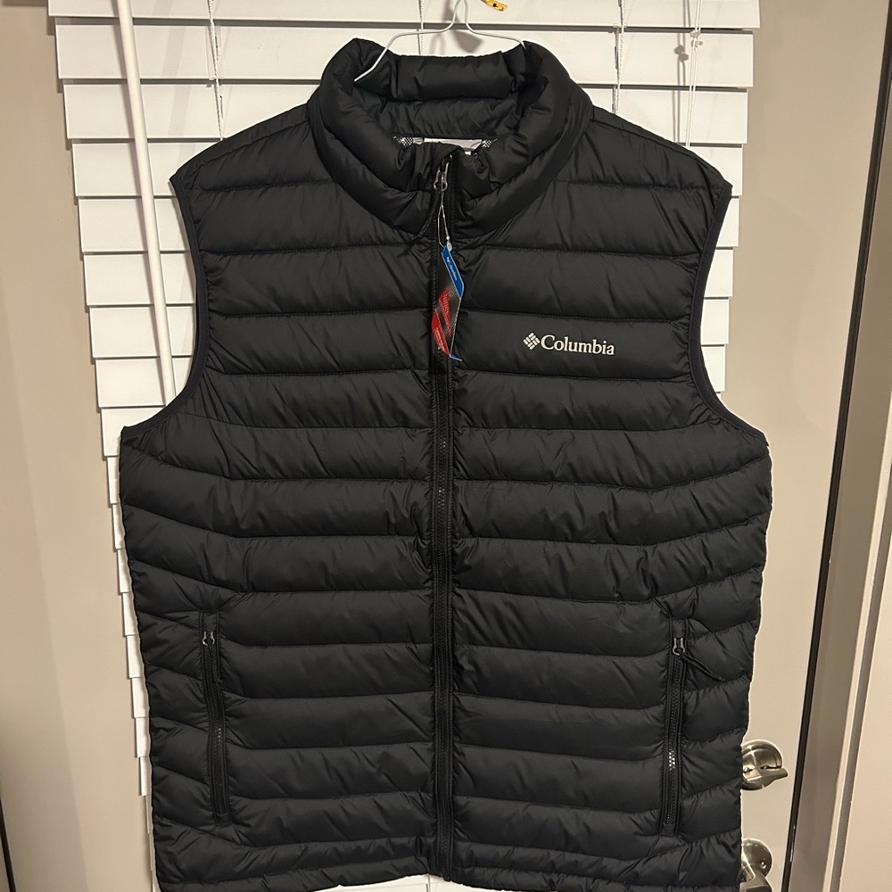 Black Columbia Power Lite Vest